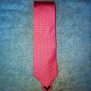 NWT Men's Vineyard Vines 100% Silk Tie Surfer Waves 🌊